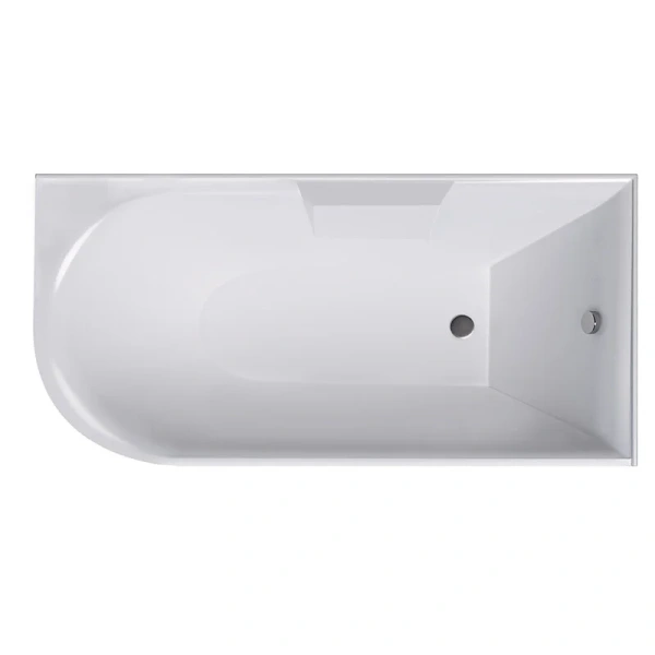 Ванна акриловая Grossman 150x75 см с правая GR-2201R (детальная фотография), 150x75 см