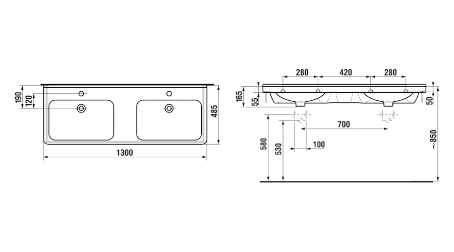 Схема (детальная фотография), керамические