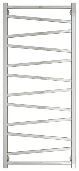 Полотенцесушитель водяной Сунержа Сирокко 50х120 см без покрытия 00-0253-1250 (детальная фотография), лесенка, вертикальные