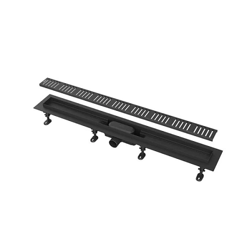 Душевой лоток Kerama Marazzi 75 см черный матовый - фото 1