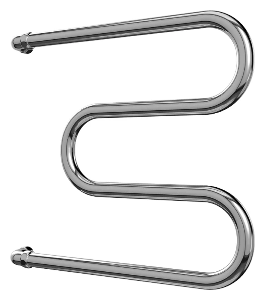 Полотенцесушитель водяной Terminus М-образный 60х50 см из нержавеющей стали 4620768880506 (детальная фотография), хром