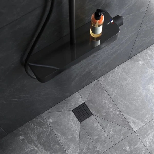 Душевой трап Am.Pm PrimeFlow 10 см черный матовый W02BD-P11-010-01BM (детальная фотография), душевой трап index_1