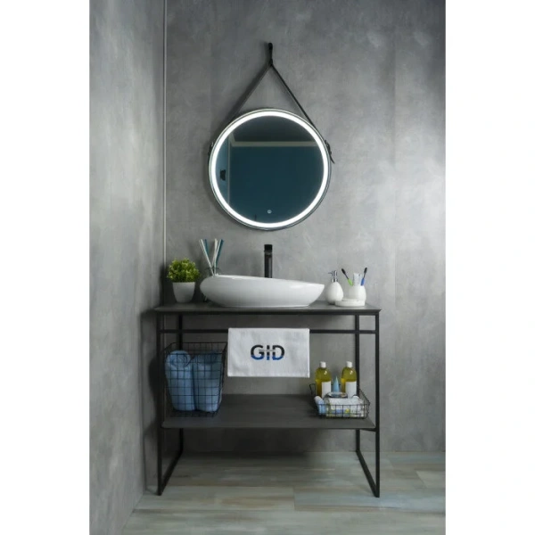 Раковина GID Creativo N9050 59 см белая 51167 (детальная фотография), белые