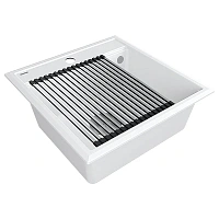 Мойка для кухни Paulmark Stepia 50 см белая