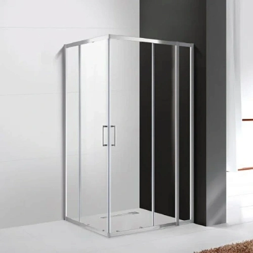Душевой уголок Cezares Molveno 120х90 см стекло прозрачное - фото 1