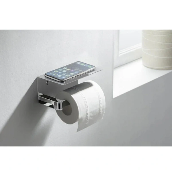 Бумагодержатель Акватек Либра хром AQ4929CR (детальная фотография), хром