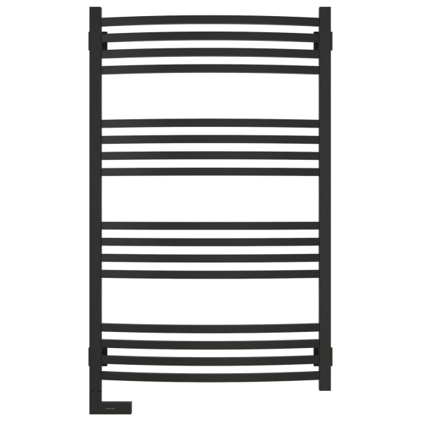 Полотенцесушитель электрический Сунержа Аркус 2.0 100х60 см черный матовый, тэн левый 31-5604-1060 (детальная фотография), современные, hi-tech