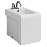 Биде напольное ArtCeram La Fontana белый глянцевый