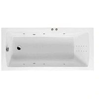 Ванна гидромассажная Excellent Aquaria Line Nano 150 x 70 см, цвет белый/хром, WAEX.AQU15.LINENANO.CR