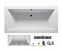 Ванна гидромассажная Riho Lugo 180 x 80 см, JOY