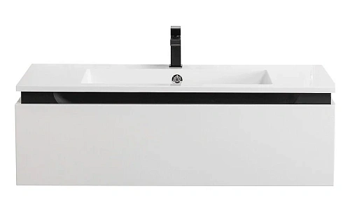 Тумба под раковину подвесная Cezares Slider 100 см Bianco Opaco - фото 1