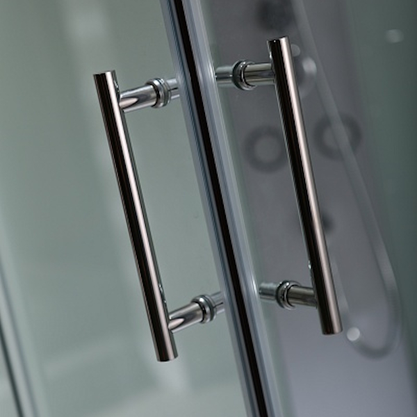 Душевая кабина BandHours Bora A 160141101 (детальная фотография), с раздвижными дверьми