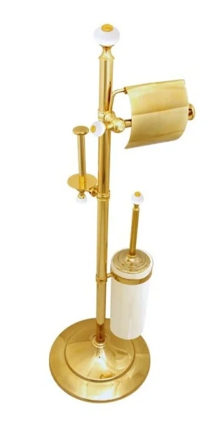 Стойка для ванной Boheme Hermitage золото 10368 (детальная фотография)