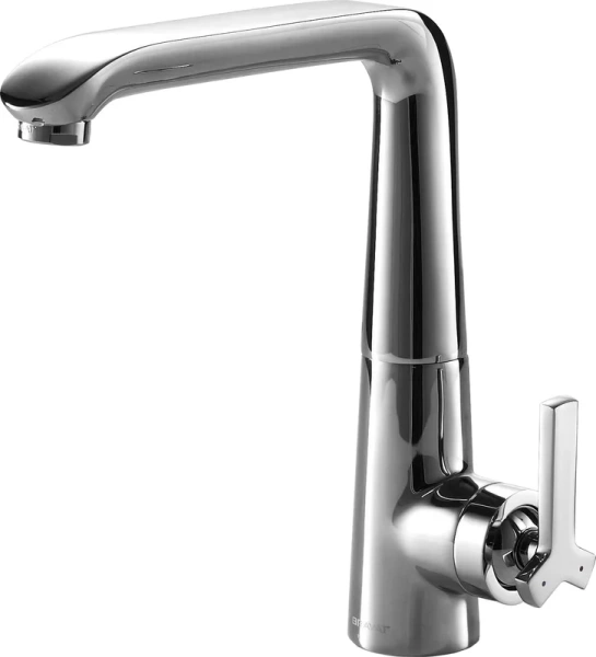 Смеситель для кухни Bravat Waterfall F773107C-1 (детальная фотография)