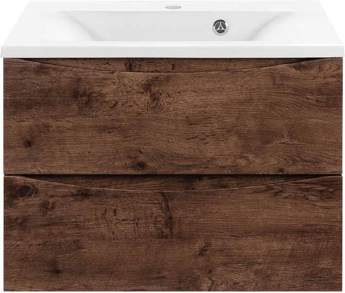 Тумба под раковину подвесная Vincea Mia 64 см R.Wood VMC-2MA650RW (детальная фотография)