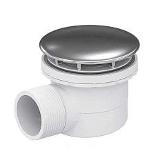 Сифон для душевых поддонов RGW Velplex QYD-06 хром