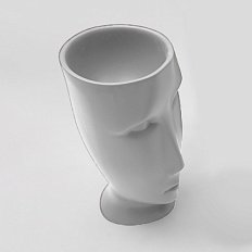 Раковина свободностоящая, grigio matt, Kerasan Artwork Moloco