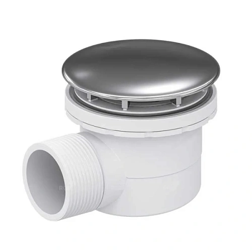 Сифон для душевых поддонов RGW Velplex QYD-06 хром - фото 4