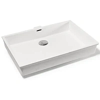 Раковина Montebianco Castello Uno 55 см белая матовая