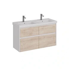 Тумба с раковиной Lemark Combi LM03C125T 125 см 4 ящика