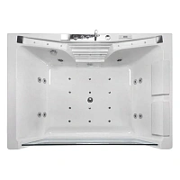 Ванна гидромассажная Frank F155, пристенная, 170 x 120 x 60 см, 2017439109
