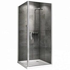 Душевой уголок Abber Sonnenstrand AG04090 90х100 см стекло прозрачное