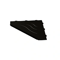 Полочка для ванной RGW черная