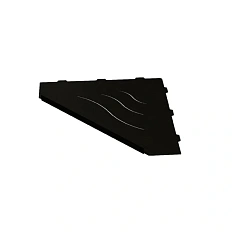 Полочка для ванной RGW черная