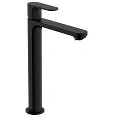 Смеситель для раковины Hansgrohe Rebris черный матовый