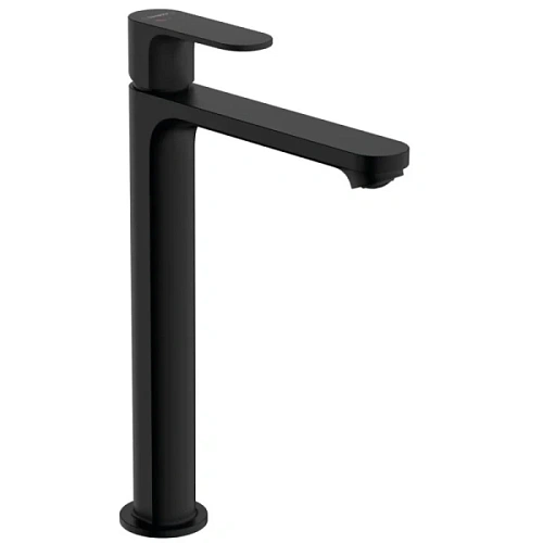 Смеситель для раковины Hansgrohe Rebris черный матовый - фото 2