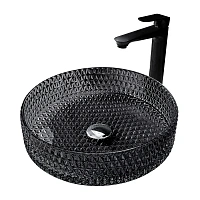 Раковина Abber Glas 39,5 см черная