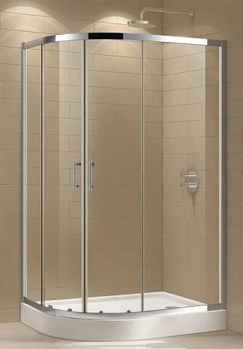 Душевой уголок Cezares Eco 120x90 см стекло прозрачное - фото 2