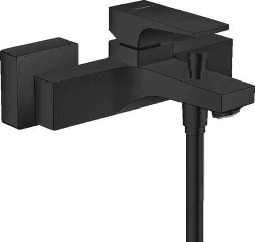 Смеситель для ванны Hansgrohe Metropol матовый черный - фото 3