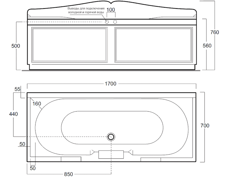 Схема (детальная фотография), 170x70 см