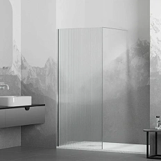 Душевая перегородка RGW Walk In WA-08 120 см профиль хром