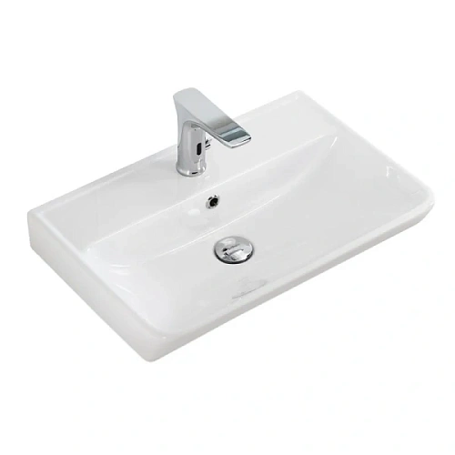 Раковина мебельная BelBagno Neon 50 см белая - фото 2