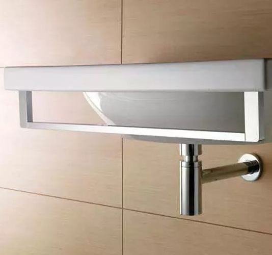 Полотенцедержатель под раковину, цвет хром, GSI Losanga PAFL90 (детальная фотография)