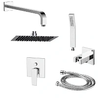 Душевой комплект BelBagno Arlie хром