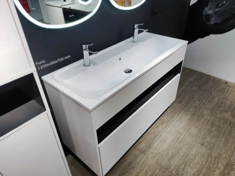 Раковина мебельная Am.Pm Func 120 см белая матовая M8FWPC1200WM (детальная фотография), в наличии index_3