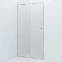 Душевая дверь в нишу IDDIS Zodiac 110 см глянцевый алюминиевый профиль