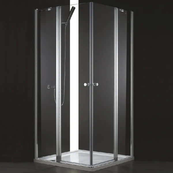 Душевой уголок Cezares Elena 120x100 см стекло прозрачное ELENA-W-AH-2-120/100-C-Cr (детальная фотография)
