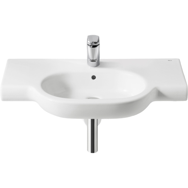 Раковина Roca Meridian-N 32724D000 (детальная фотография), подвесные, на полупьедестал, на пьедестал, пристенные