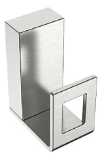 Крючок для ванной Boheme Q Nickel Brush