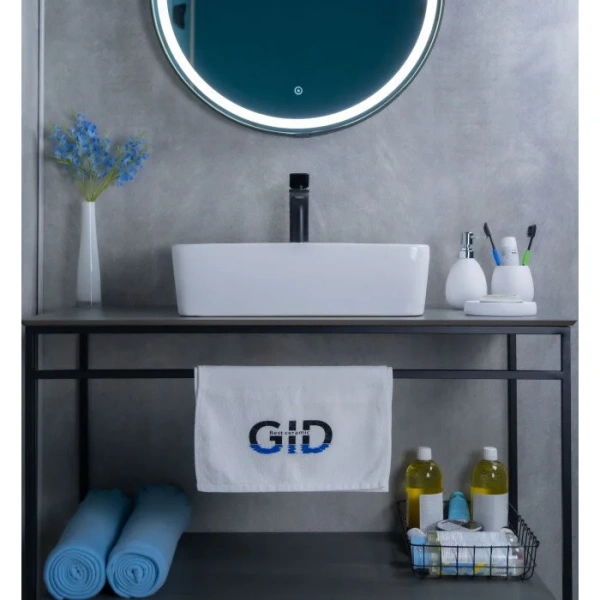 Раковина GID Geometrico N9091 48 см белая 51176 (детальная фотография), белые