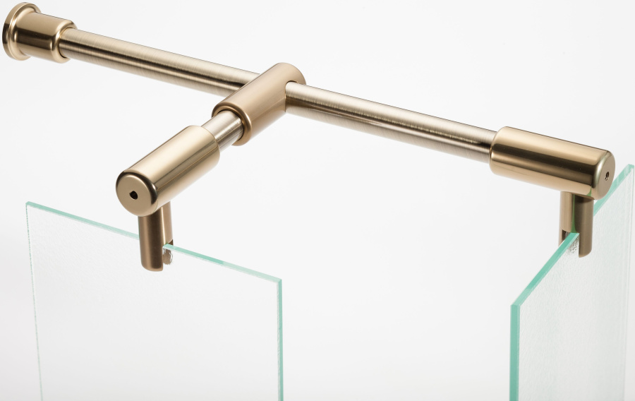 Душевой уголок профиль бронза стекло шиншилла Vegas-glass AFP-Fis TUR NOVO 110*120 05 02 R (детальная фотография), прямоугольные