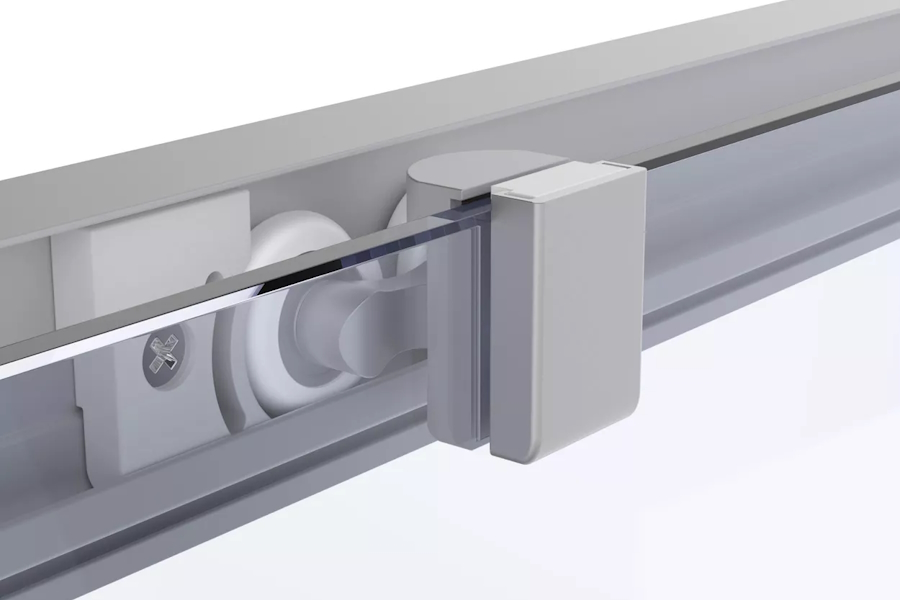 Душевая шторка на ванную стекло прозрачное Vegas-glass Z2V 170 01 (детальная фотография) index_1