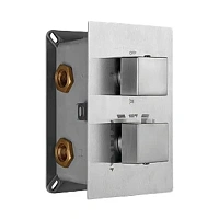 Смеситель для душа RGW Shower Panels SP-42 с квадратными ручками