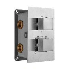 Смеситель для душа RGW Shower Panels SP-42 с квадратными ручками