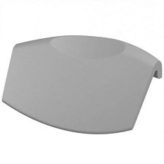 Подголовник для ванны Riho Nora серебристый