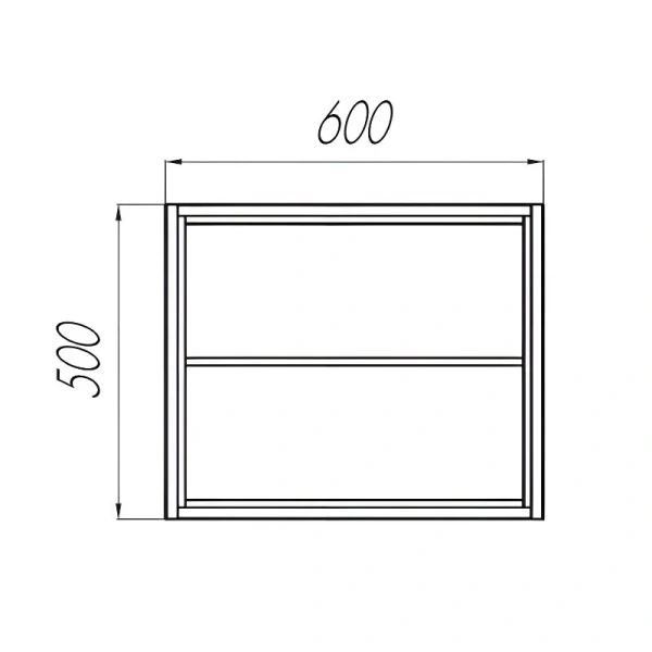 Тумба подвесная Акватон Брук 60 см дуб латте 1A201301BCDL0 (детальная фотография), в наличии
